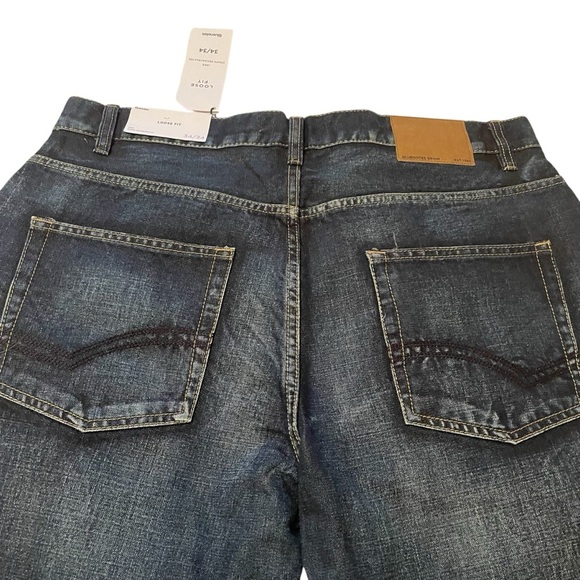 Blue Notes Men’s Jake Loose Fit Dark Denim-NWT-Size 34x34 - Picture 3 of 16